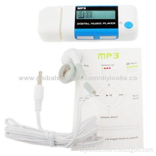 8GB MP3 Player with USB Port, FM Radio and LCD Screen